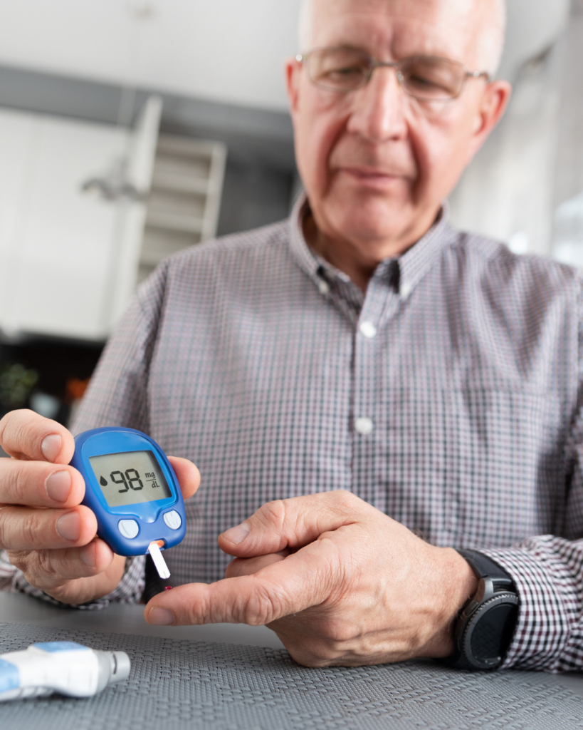 διαβητική μυοκαρδιοπάθεια diabetic man